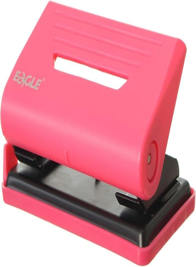 Eagle P11001 Paper Puch 2-Holes, 12 Sheets Multi color